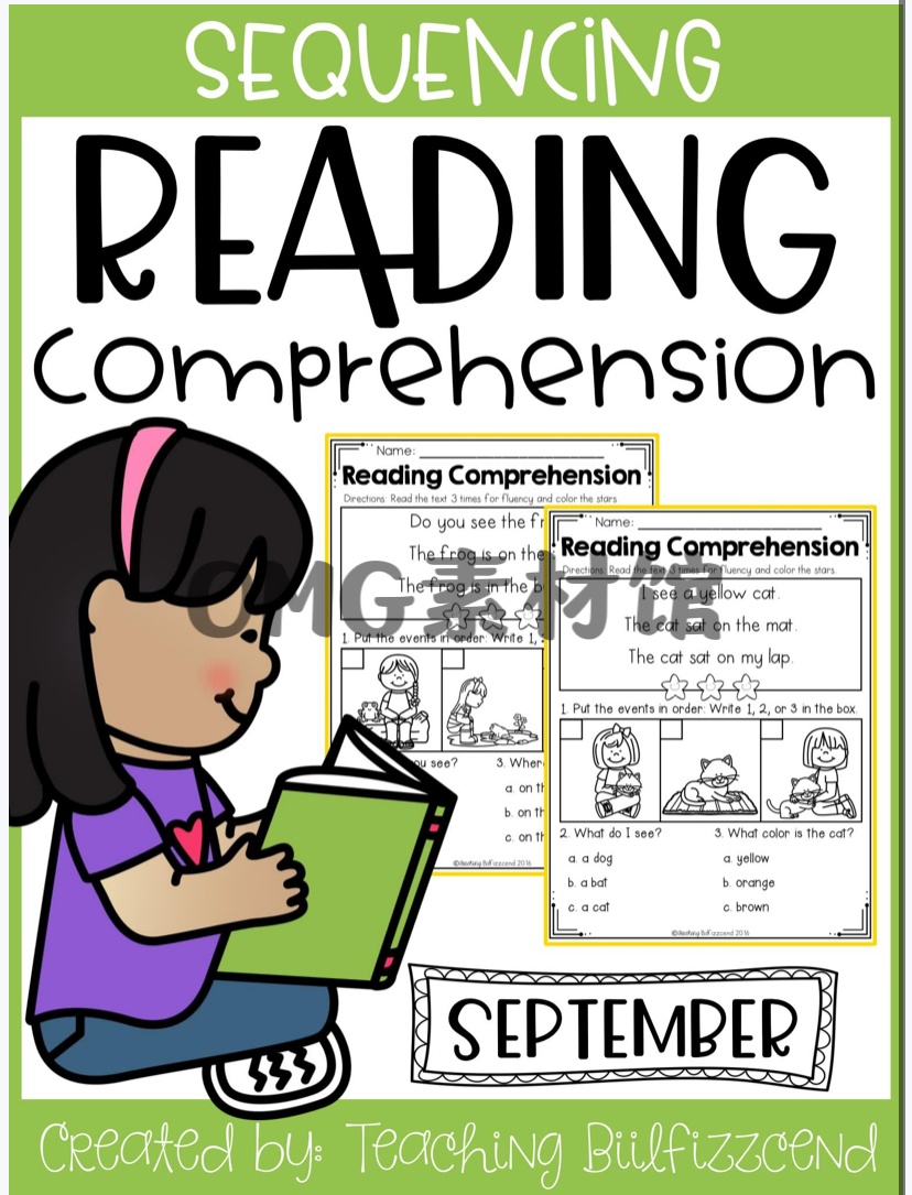 September Sequencing Reading Comprehension_cover.PNG