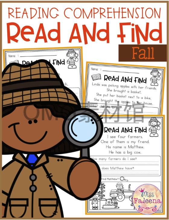 Falll Reading Comprehension-Read and Find_cover.png
