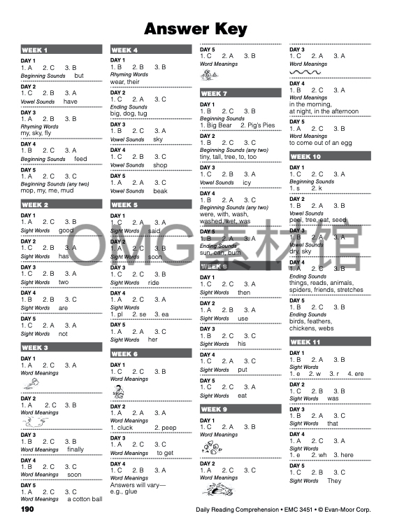Daily Reading Comprehension,Grade 1_inside_09.jpg