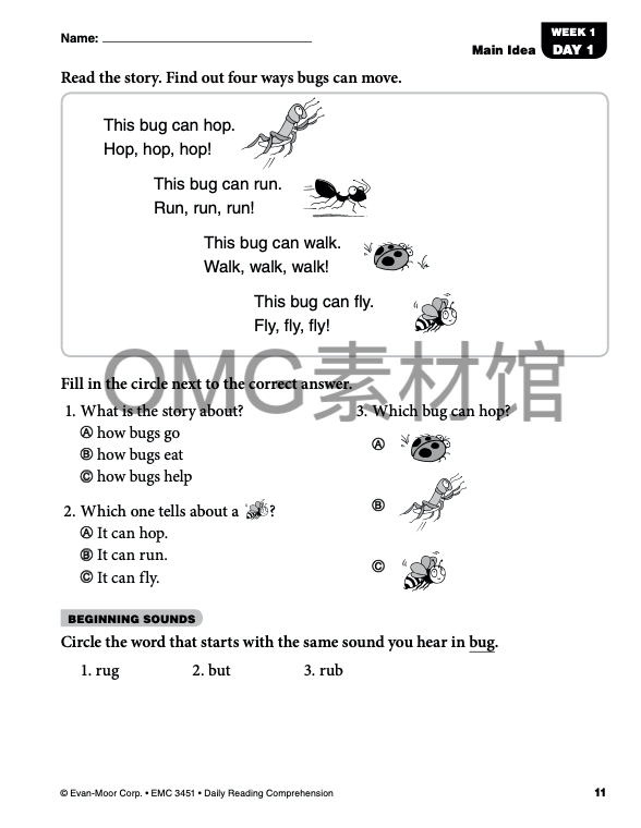 Daily Reading Comprehension,Grade 1_inside_04.jpg