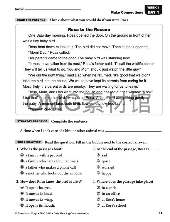 Daily Reading Comprehension,Grade 2_inside_04.jpg