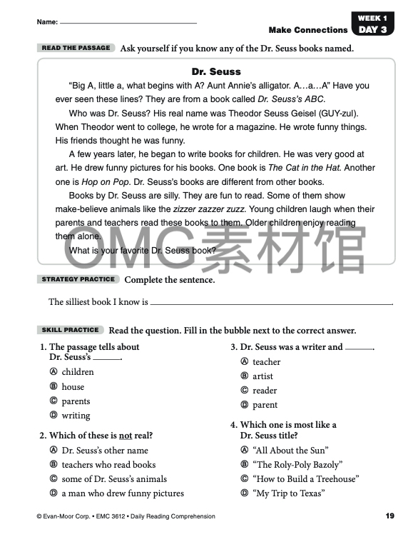 Daily Reading Comprehension,Grade 2_inside_06.jpg