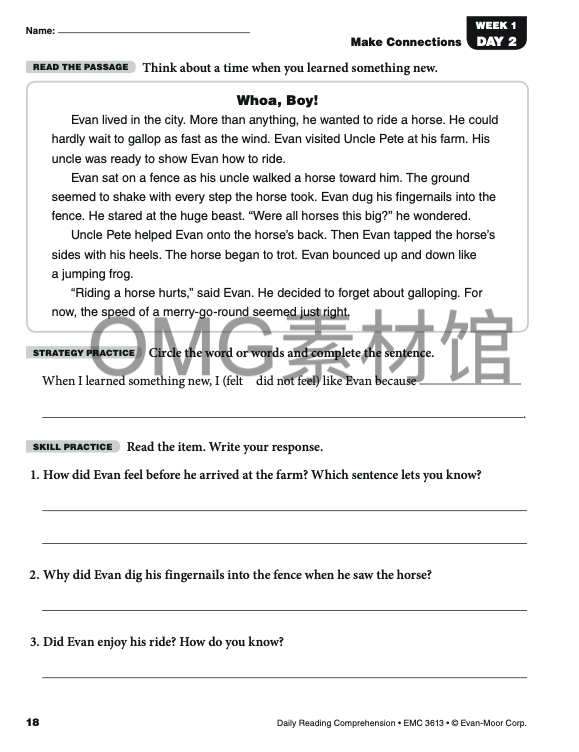 Daily Reading Comprehension,Grade 3_inside_05.jpg