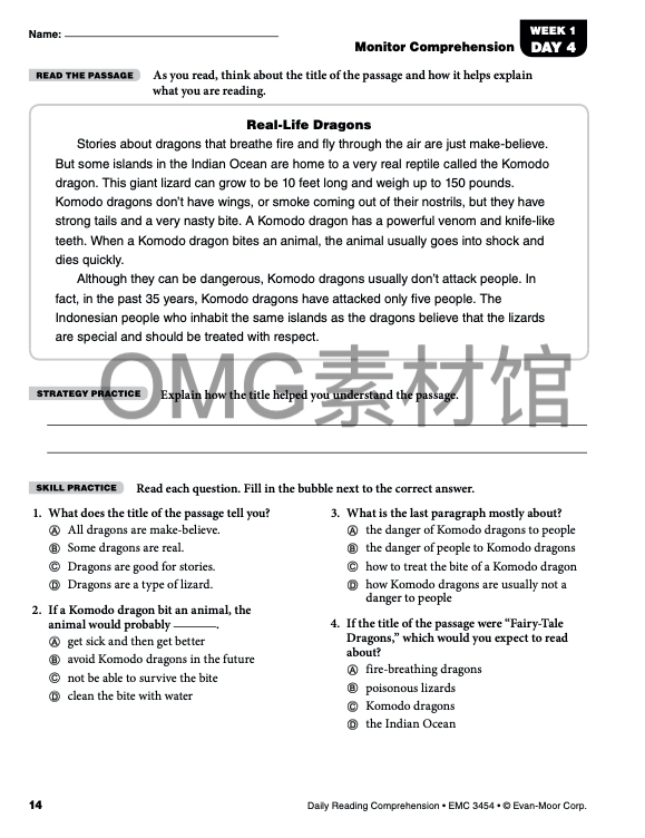 Daily Reading Comprehension,Grade 4_inside_07.jpg