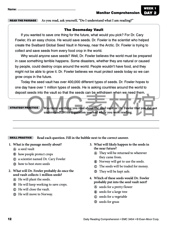 Daily Reading Comprehension,Grade 4_inside_05.jpg