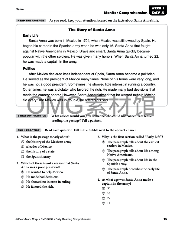 Daily Reading Comprehension,Grade 4_inside_08.jpg