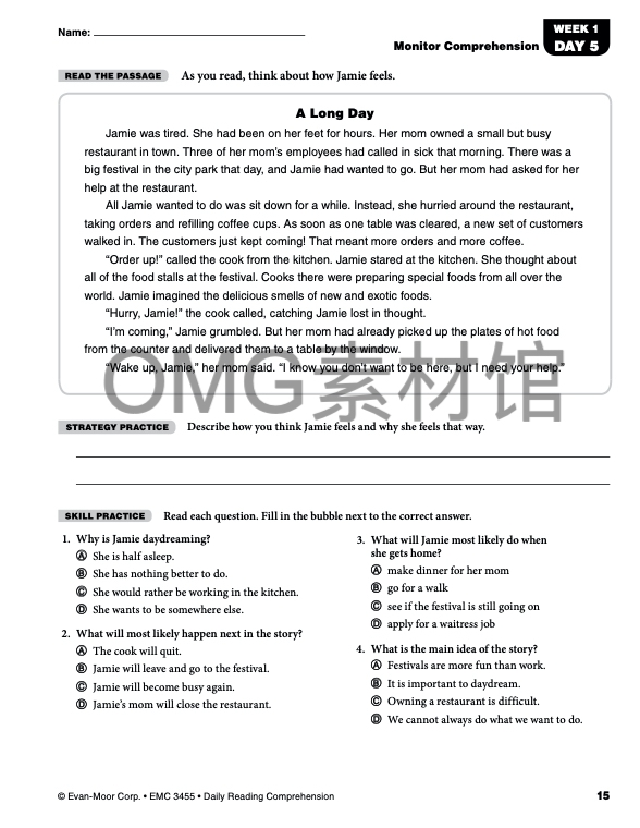 Daily Reading Comprehension,Grade 5_inside_08.jpg