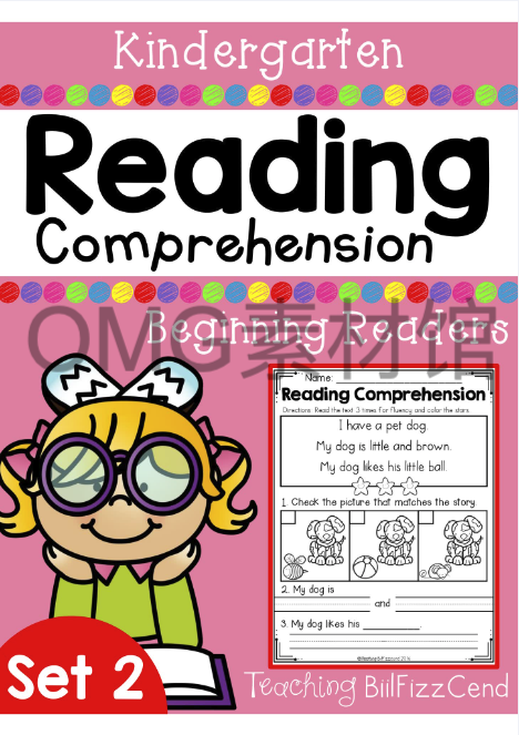 Kindergarten Reading Comprehension (SET2) _cover.png