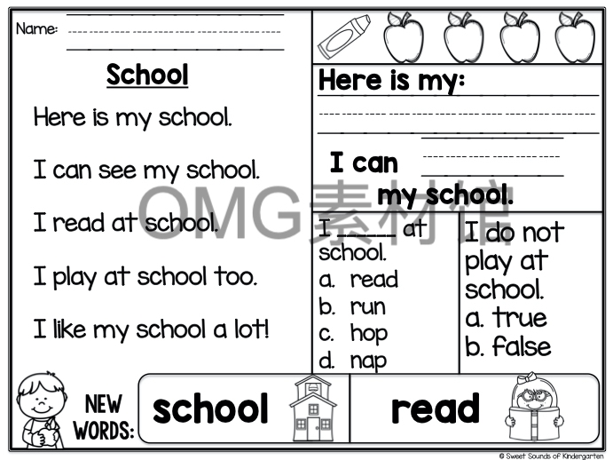 04.Kindergarten Reading Comprehension Passages- FALL_inside_01.jpg