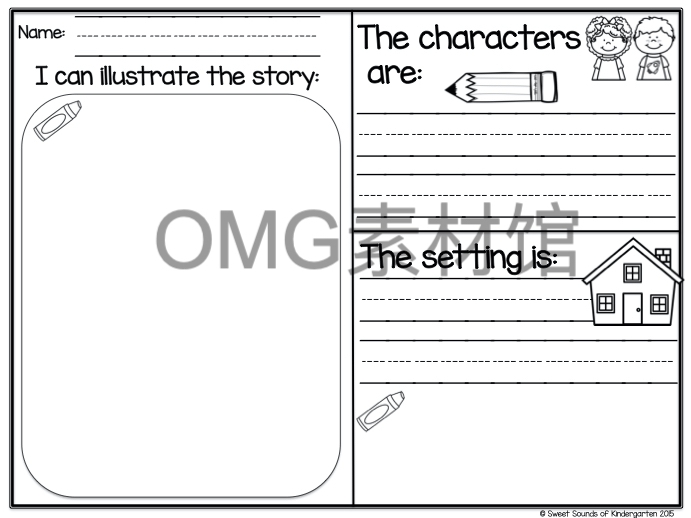 07.Kindergarten Reading Comprehension Passages- SPRING_inside_05.jpg
