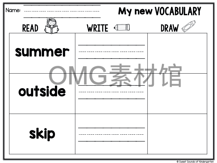 08.Kindergarten Reading Comprehension Passages- SUMMER_inside_03.jpg