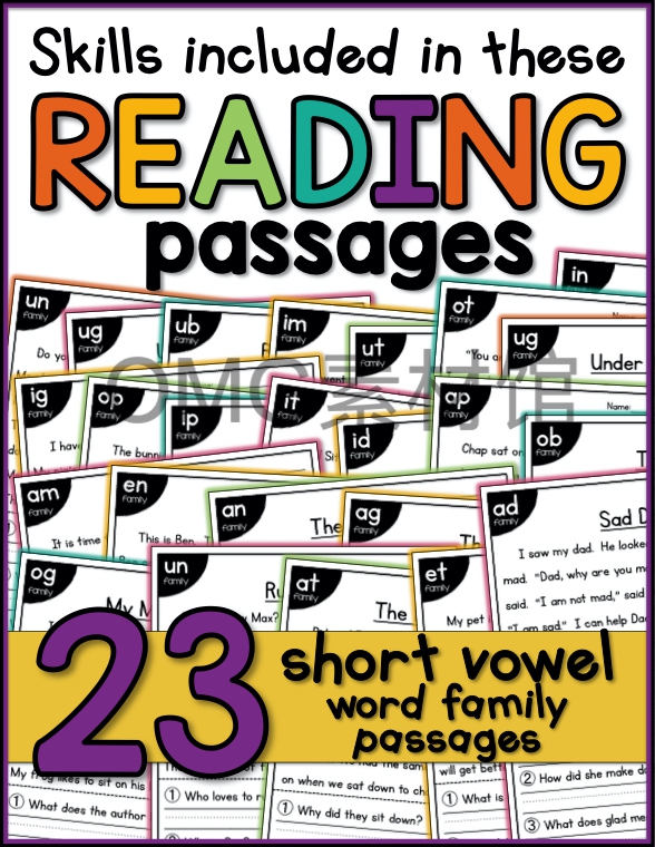 01.Short Vowel Reading Passages ~ All-in-One Distance Learning _inside_01.jpg