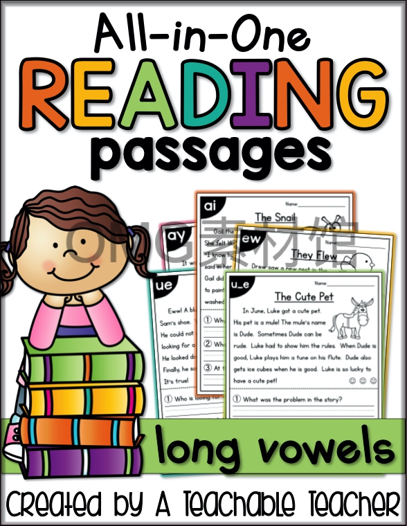 03.Long Vowels All-in-One Reading Passages  Distance Learning_cover.jpg