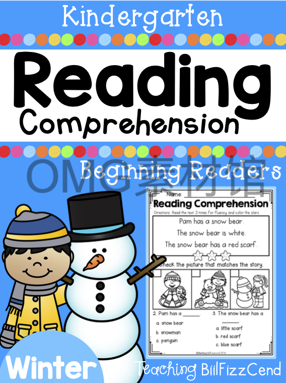 4.K Reading Comprehension Beginning Reader - Winter_cover.png