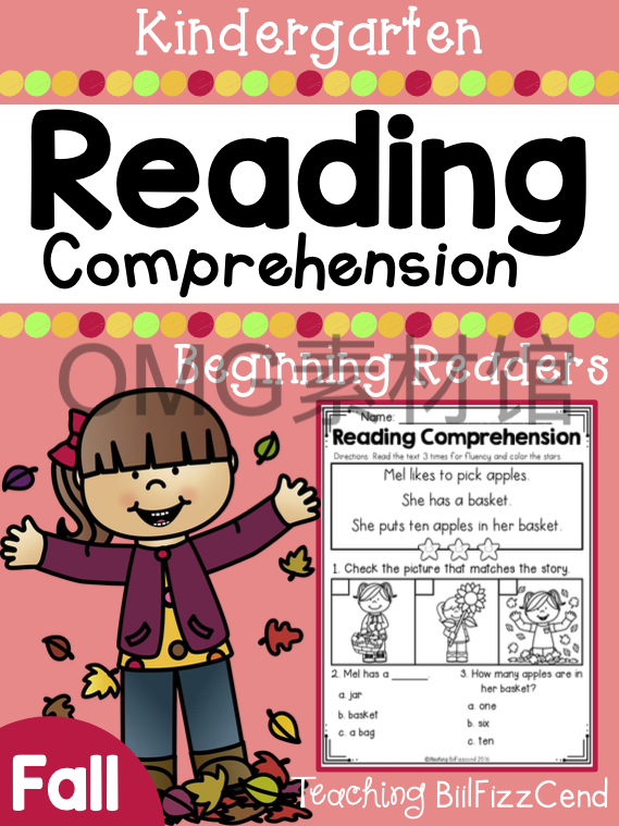 3.K Reading Comprehension Beginning Reader - Fall_cover.png