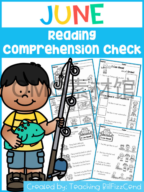 A01-11-10. Reading Comprehension Checks for June_cover.jpg
