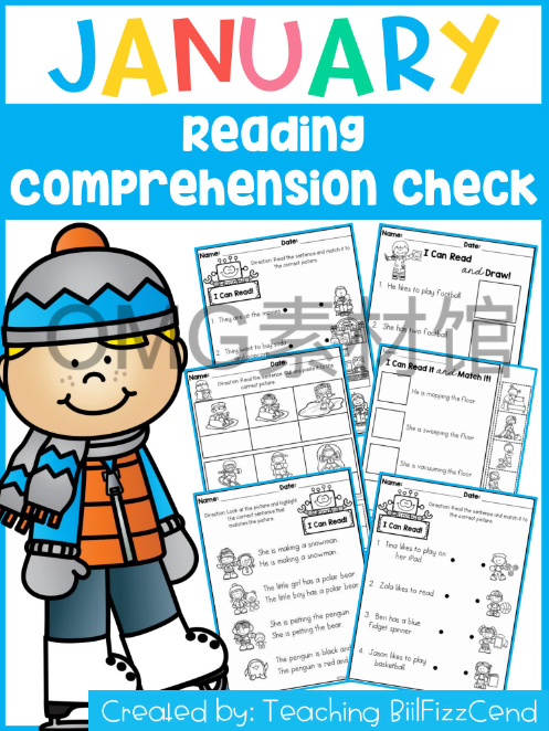 A01-11-5. Reading Comprehension Checks for January_cover.jpg