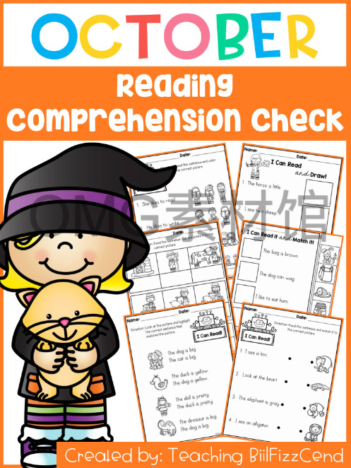 A01-11-2. Reading Comprehension Checks for October_cover.jpg