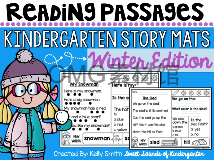 A01-21-06.Kindergarten Reading Comprehension Passages- WINTER_cover.jpg