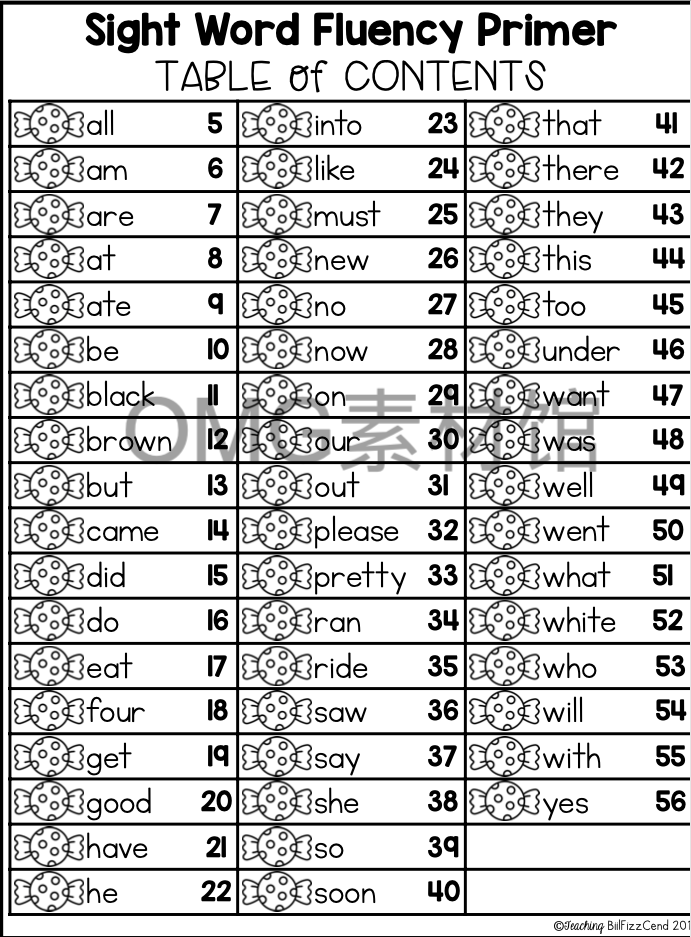 2.Sight Word Fluency Read and Color (Primer) _inside_01.png