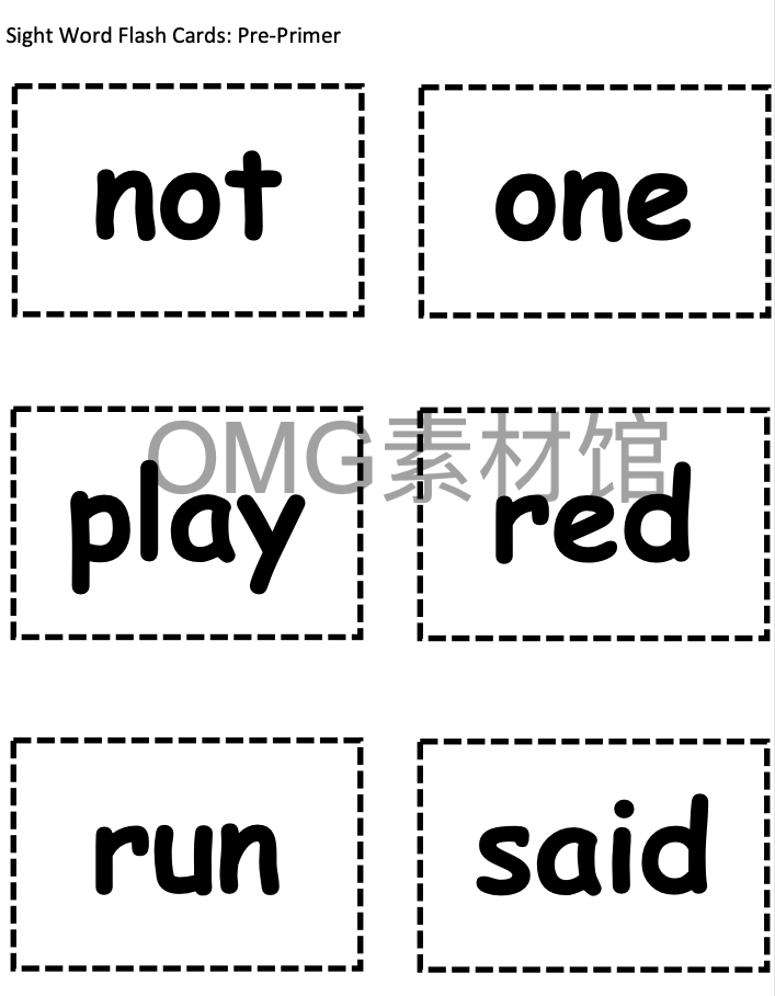 1.Sight Word Sheets Dolch Word List Pre-Primer_inside_03.png
