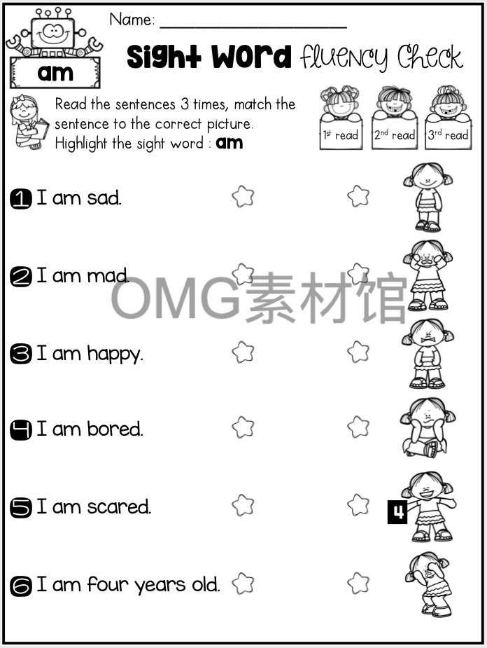 Sight Word Fluency Check (Set 2) - Primer _inside_02.png