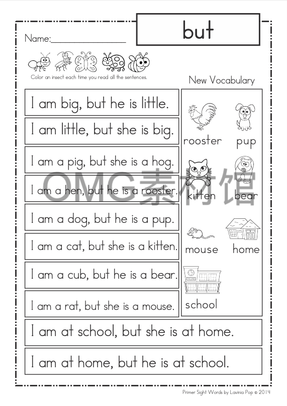 2.Sight Words Reading Homework - Primer_inside_02.png