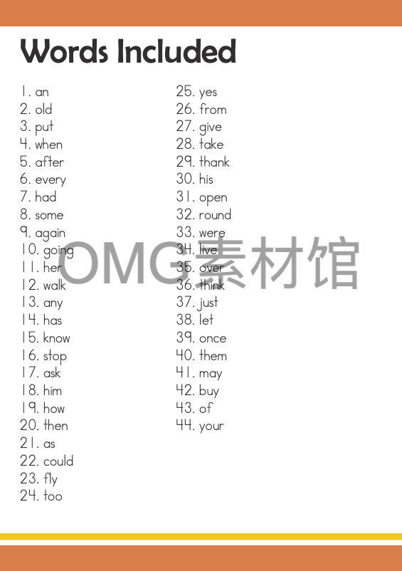 3.Sight Words Reading Homework - Grade1_inside_01.png