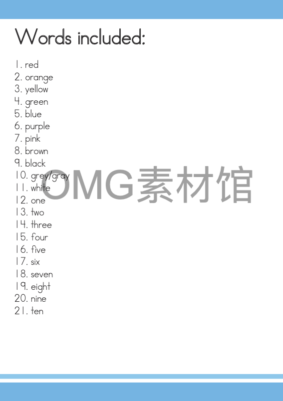 4.Sight Words Reading Homework - Colors & Numbers_inside_01.png