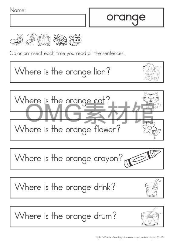 4.Sight Words Reading Homework - Colors & Numbers_inside_02.png