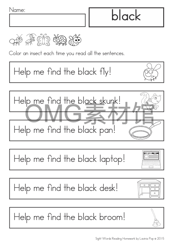4.Sight Words Reading Homework - Colors & Numbers_inside_03.png