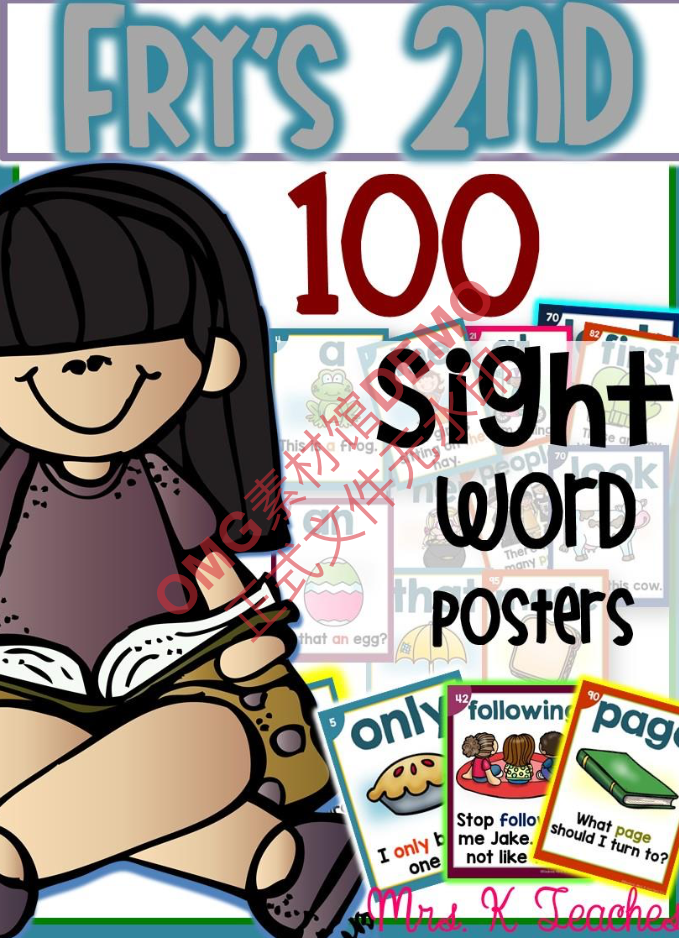 2.SIGHT WORD SENTENCE CARDS-FRY'S SECOND 100_cover.png