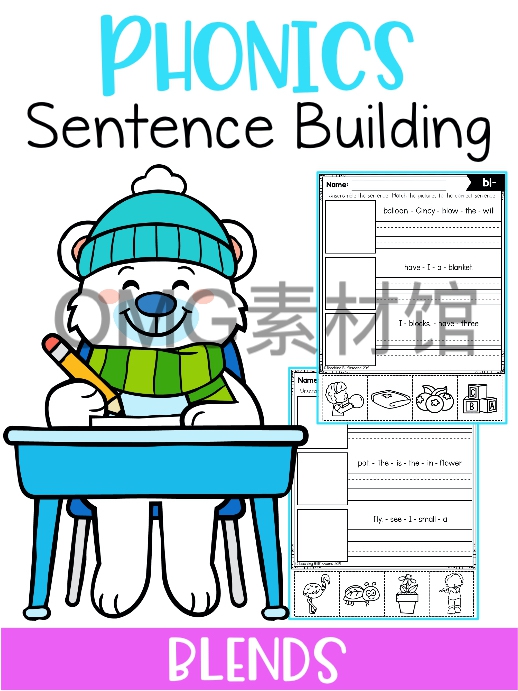 2 - Phonics Sentence Building (Blends) _cover.jpg