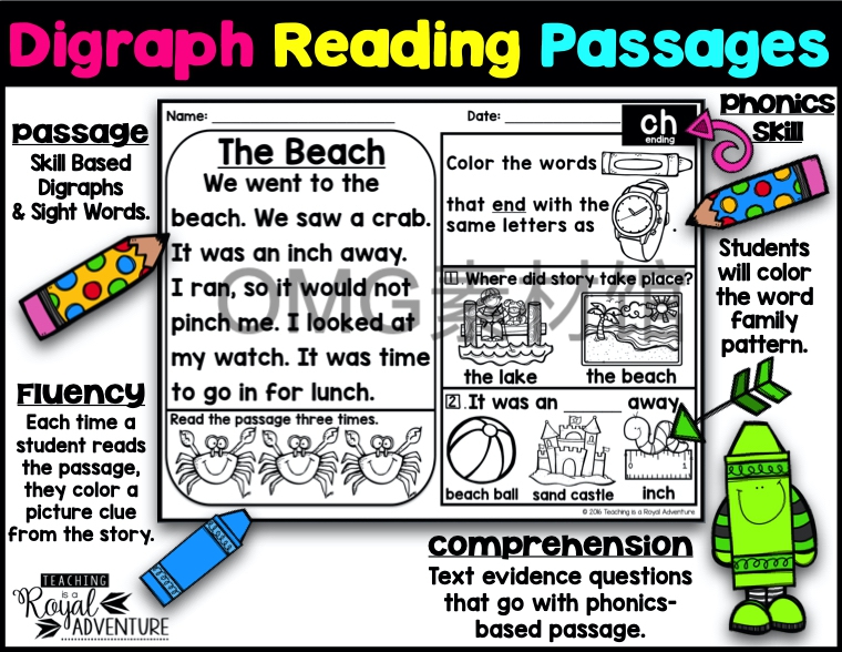 2.Kindergarten Digraph Fluency Passages_inside_02.jpg