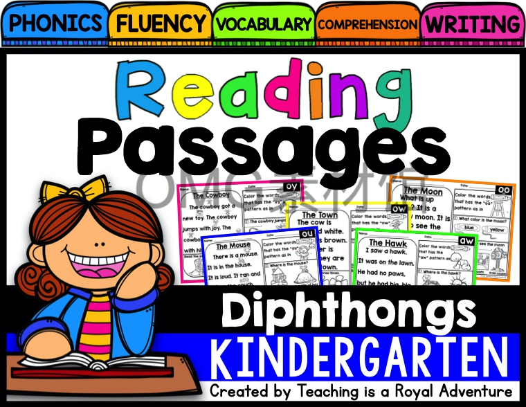 6.Kindergarten Diphthong Fluency Passages_cover.jpg
