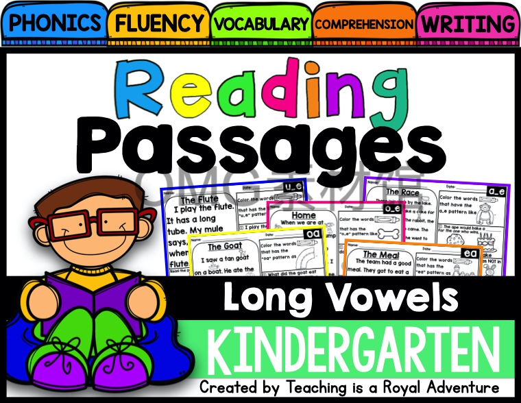 4.Kindergarten Long Vowel Fluency Passages_cover.jpg