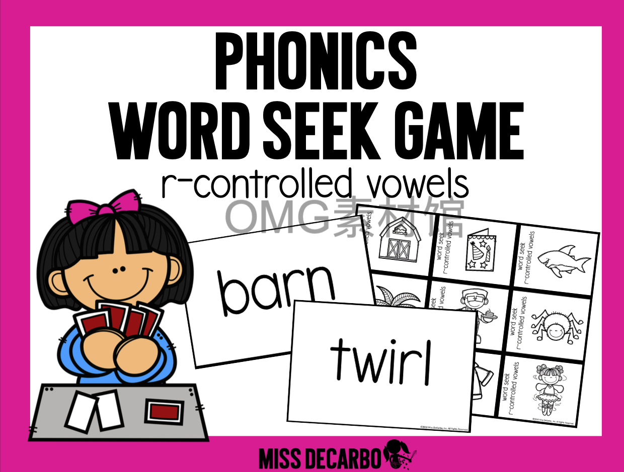 6.Phonics Word Seek Game R-Controlled Vowels_cover.png