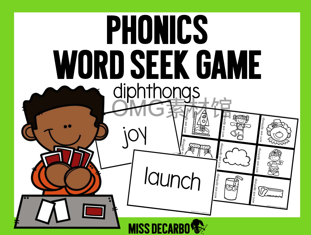 7.Phonics Word Seek Game Diphthongs_cover.png