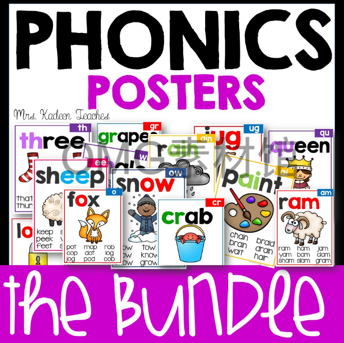 自然拼读词卡-Phonics Poster_cover.png