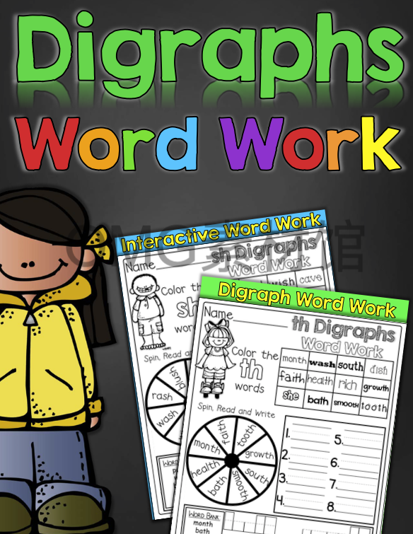 5-Digraphs Word Work_cover.png